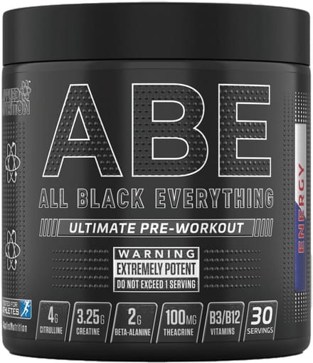 Applied Nutrition - ABE Ultimate Pre-Workout - 375 g - Blue Raspberry Smaak - 30 servings