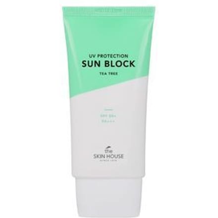 the SKIN HOUSE - UV Protection Sun Block Tea Tree 50ml
