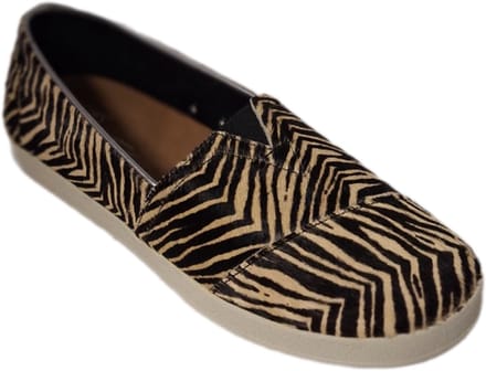 TOMS AVALON ZEBRA CALF HAIR -41