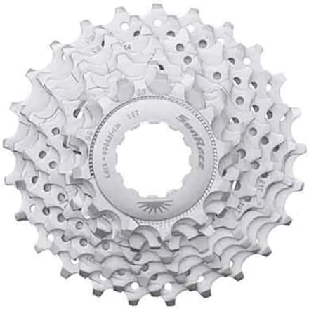 Sunrace 9-speed cassette - nikkel afwerking - 12-25T - 293 gram