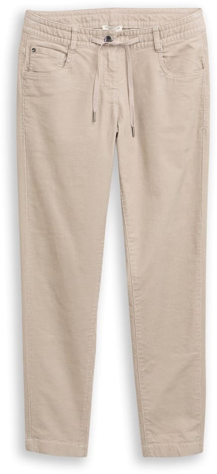 Dames low-rise broek Tom Tailor Tapered relaxed