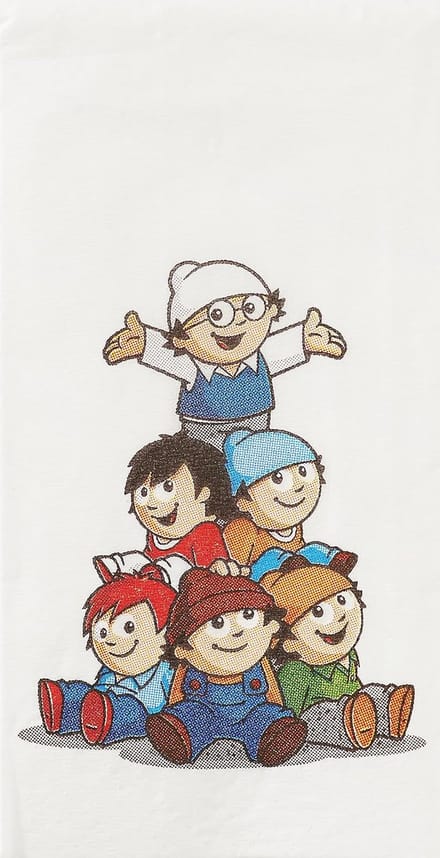Papieren Zakdoekjes met Mainzelmännchen Print - 10 Stuks