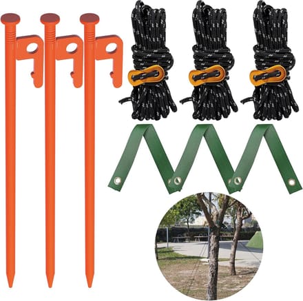 Boom spel Kit - Houten spel - Buiten spelen - 25CM set - 40 x 4 cm