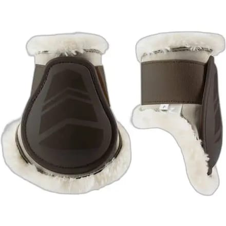 Fetlocklaarzen met imitatiebontvoering Horze Caliber