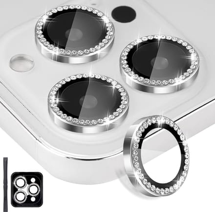 Mobile5 - Apple iPhone 17 Pro Max - Camera lens protector - Gehard glas - 9H Bescherming - Diamant