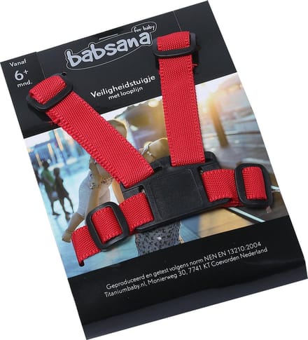 Babsana Universeel Rood Nylon Kinderstoel Tuigje TB-1161