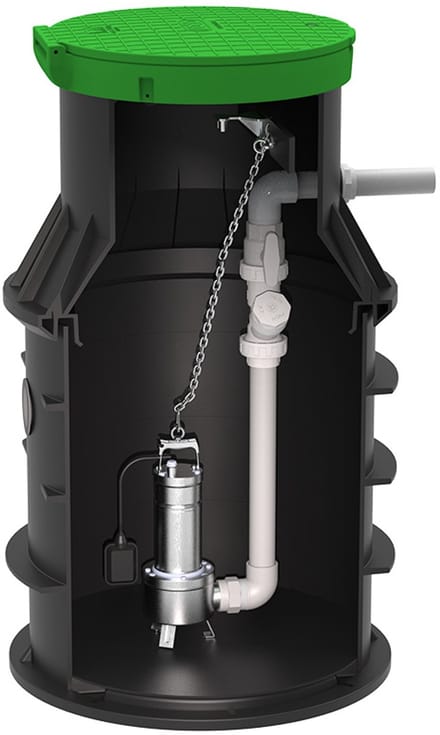 Pompput Pakket PE800 - 750 liter