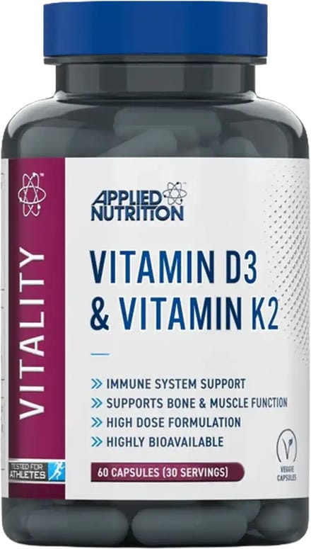Vitamin D3 & K2 - 60 caps