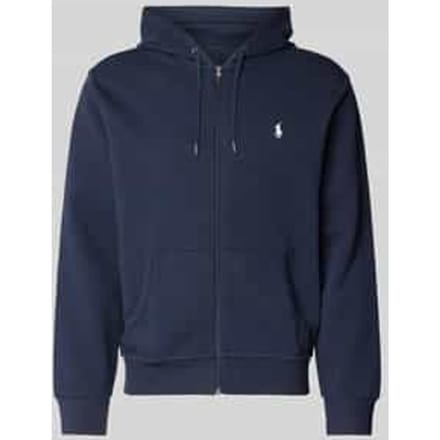 Sweater Ralph Lauren Sweatshirt zippé à capuche bleu marine