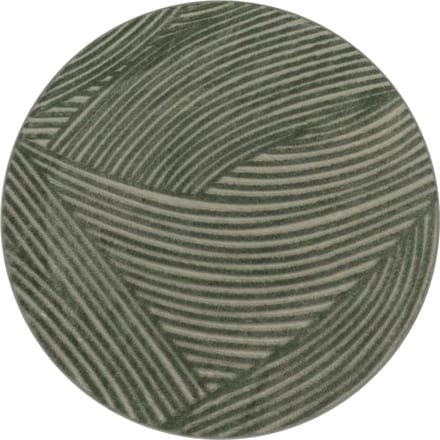Binnen- en buitenkleed Cotara groen 120 cm rond