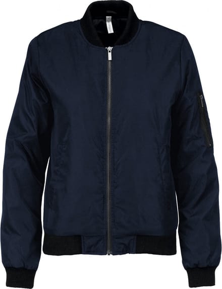 Kariban Dames bomberjack K6123 - Navy - L