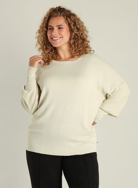 YEST CURVE Gemina Tops - Sandy White - maat 3(52)