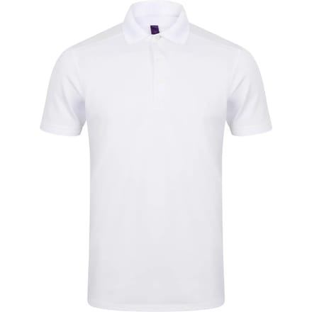 Stretch polyester polo Henbury