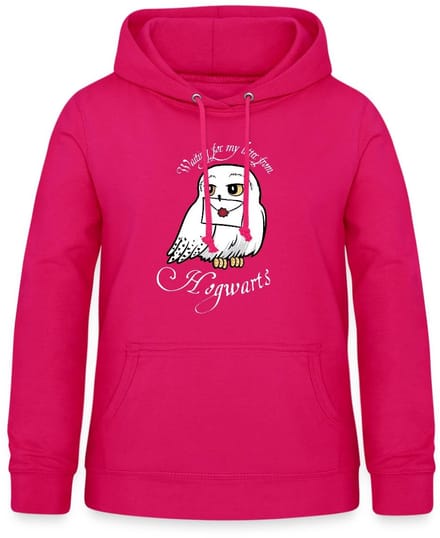 Harry Potter Hedwig Met Brief Waiting For My Letter Hoodie Dames