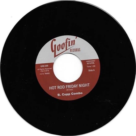 B. Cupp Combo - Hot Rod Friday Night (7" Single)