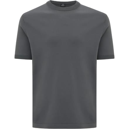 Genti Round Neck Ss T-shirts Grijs K4120-1260