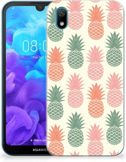 Huawei Y5 (2019) Siliconen Case Ananas