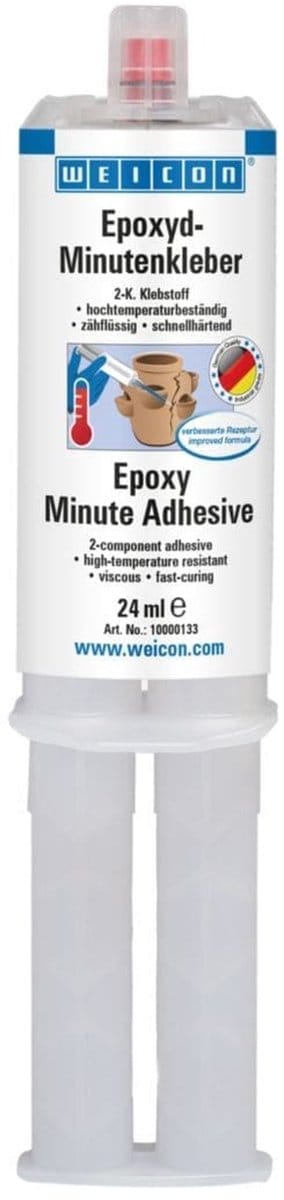 WEICON Minutenlijm 2-componenten – transparant 24 ml