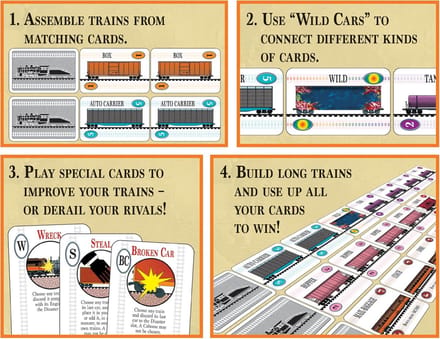 Express: The Railroad Card Game - Kaartspel - Engelstalig - Steve Jackson Games
