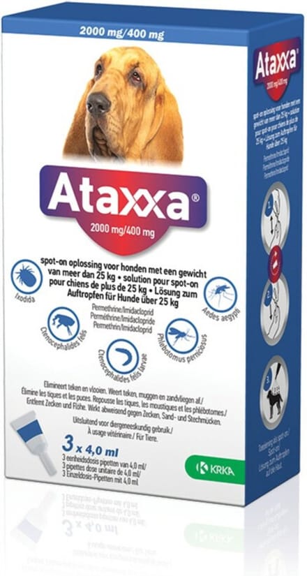 Krka Ataxxa Spot On Hond