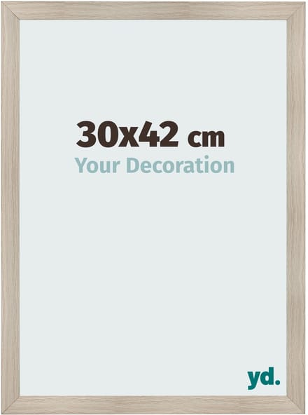 Your Decoration - Fotolijst 30x42 cm - MDF - Eiken Licht - Pisa