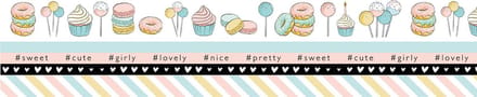 Studio Light Washi Tape - Karin Joan - Missees collection nr.03