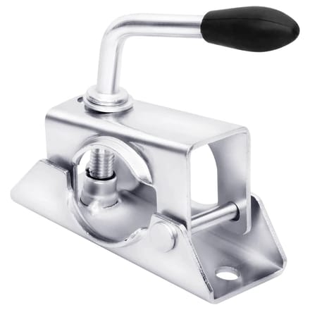Vidaxl Serrage Pour Roue De Support, 13,5X6,5X14 Cm, Acier Galvanisé