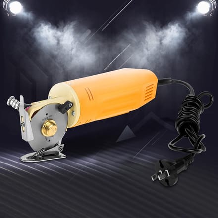 Blade Elektrische Stofsnijder Stof Rond Mes Snijden Snijmachine gray