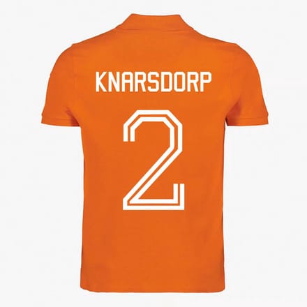 Oranje WK-EK Polo Shirt – Knarsdorp M