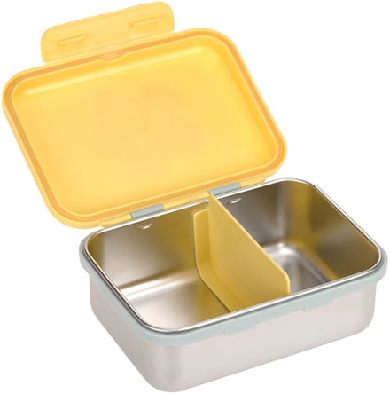 Lassig stainless steel lunchbox happy trails flower