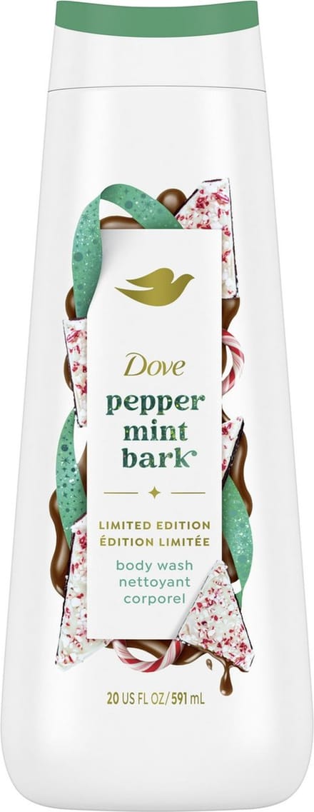 Dove - Liquid Body Wash Deep Nourishment for Women Peppermint Bark - 591 ml