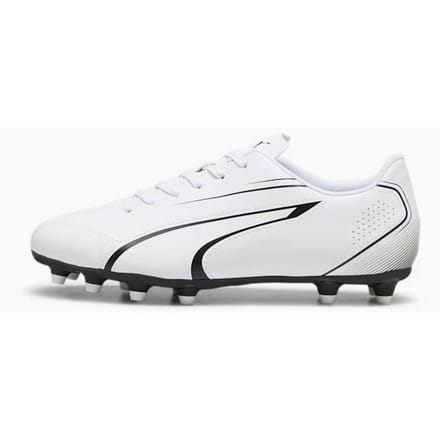 Puma Kinder/Kinder Vitoria Voetbalschoenen (Wit/zwart)