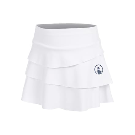 Quiet Please Flounce Rok Meisjes-wit