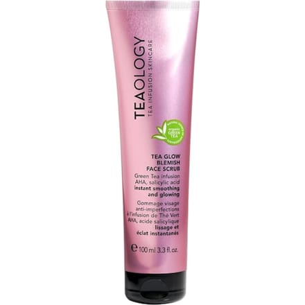 Teaology Gezichtsverzorging Tea Glow Blemish Face Scrub Gezichtspeeling Dames 100 ml