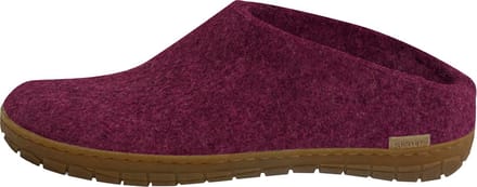 glerups Dames en Heren pantoffels rubberen zool