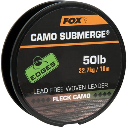 Gevlochten draad Fox Submerge Fleck Camo 50lb – 10m