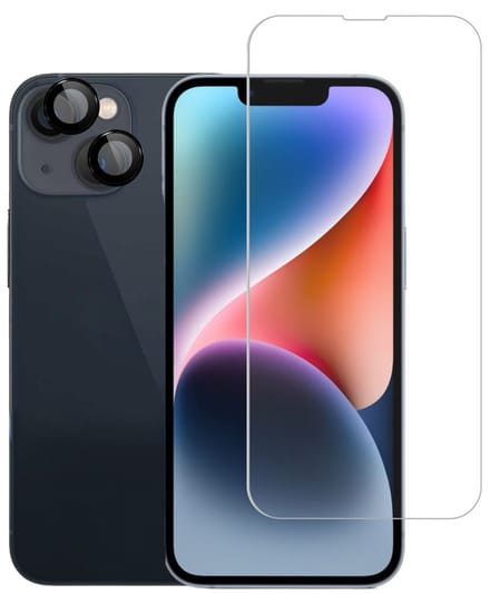 imoshion Screenprotector Gehard Glas Inclusief Camera Lens Protector - Geschikt voor Apple iPhone 14
