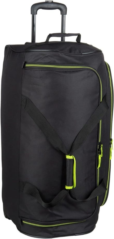 VLSelect® Weekendtas met wieltjes - Reistas - Wieltas - 90L