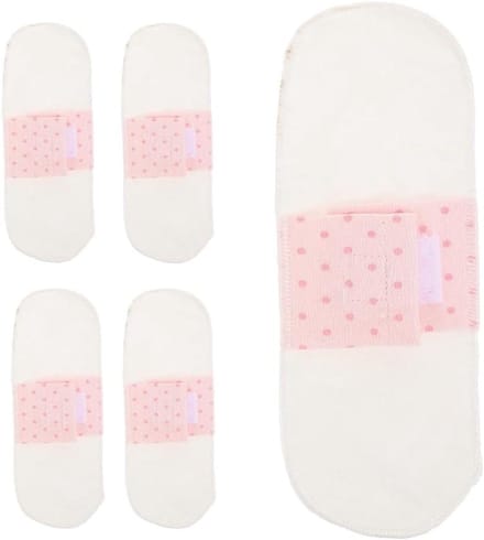Herbruikbare Maandverbanden - Wasbare Pads - Intieme Hygiëne - Extra Absorberend - 5 Stuks - Wit