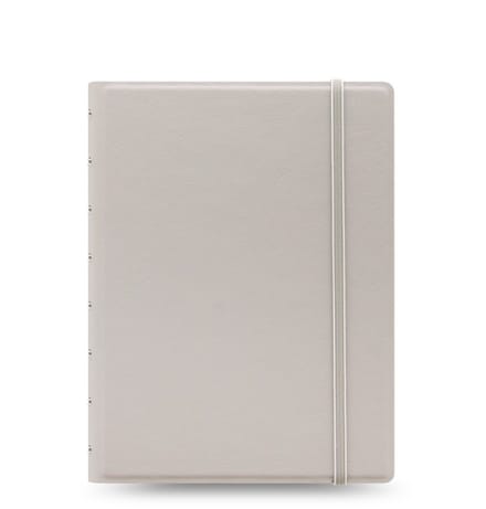 Filofax Notitieboek A5 Navulbaar 21,4 X 16,3 Cm Papier Grijs