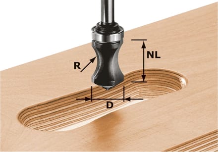 Festool HW S8 R16/NL32 Handgreepfrees HW
