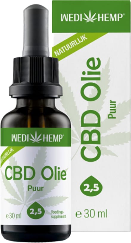 Medihemp CBD Bio Olie 2,5% (30ml)