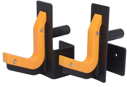 Powertec - Premium J-Hooks - Afleghaken - Krachtapparatuur Accessoire