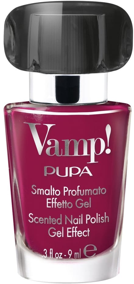 Pupa Milano Vamp! Scented Nail Polish Gel Effect 317-Hypnotic Cherry 9ml