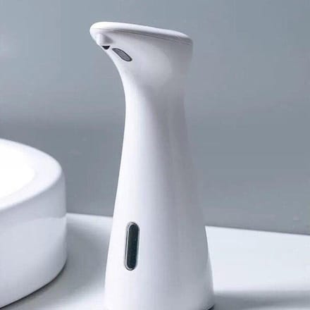 Automatische Sensor Zeepdispenser Wit Hoge Kwaliteit Abs Waterdicht Handzeep Sensor Badkamer Smart Wassen Handstuk gray