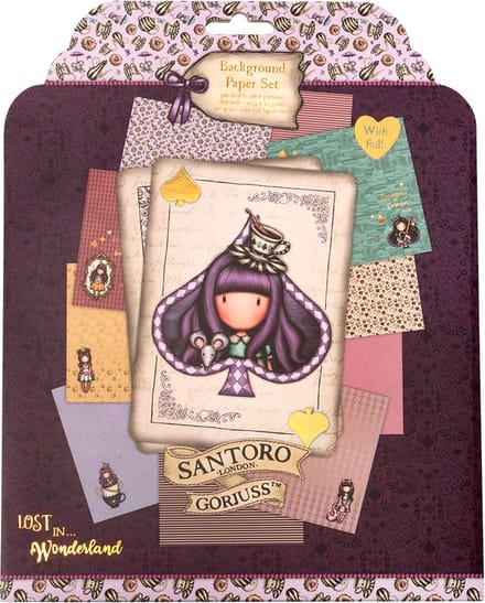 Studio Light Gorjuss Lost in Wonderland Paper Set 5x2 Double-Sided Designs