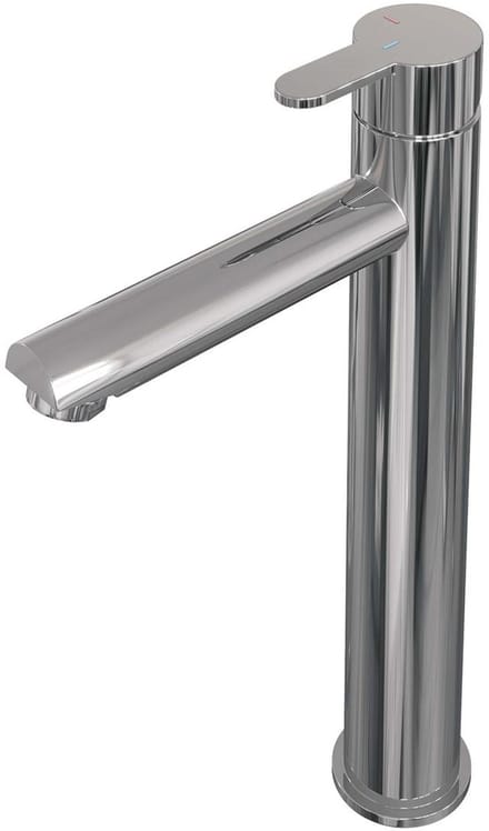 Brauer Chrome Edition Verhoogde Opbouw Wastafelmengkraan Model D Chroom