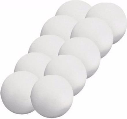 Piepschuim bol/bal - 10x - wit - D5 cm - styropor - hobby figuren - DIY - knutselen - basis materiaal