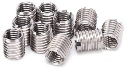 Dailygoods - Set van 10 M8 naar M10 Draadadapters van Roestvrij Staal