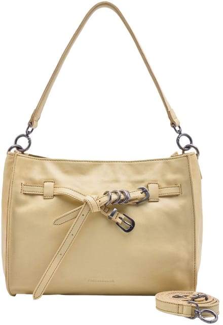 FREDsBRUDER schoudertas Belted With Love Shoulderbag Butter Yellow mosterdgeel